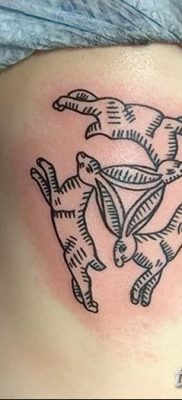 fotografija tetovaže zeca od 02.02.2017. br. 033 - tetovaže zec -