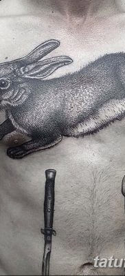 fotografija tetovaže zeca od 02.02.2017. br. 040 - tetovaže zec -