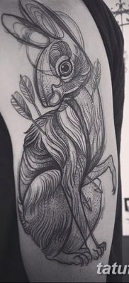 fotografija tetovaže zeca od 02.02.2017. br. 063 - tetovaže zec -