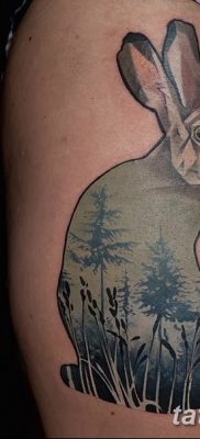 fotografija tetovaže zeca od 02.02.2017. br. 068 - tetovaže zec -