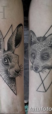 fotografija tetovaže zeca od 02.09.2017. br. 088 - tetovaže zec -