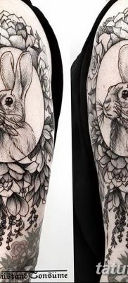 fotografija tetovaže zeca od 02.02.2017. br. 095 - tetovaže zec -