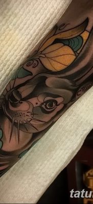 fotografija tetovaže zeca od 02.02.2017. br. 096 - tetovaže zec -