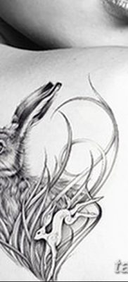 fotografija tetovaže zeca od 02.09.2017. br. 098 - tetovaže zec -