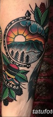 fotó a földgömb tetoválásról, 2018. 04. 16 -án, №147 - tetoválógömb -