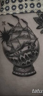 fotó a földgömb tetoválásról, 2018. 04. 16 -án, №019 - tetoválógömb -