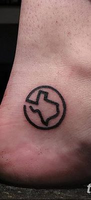 fotó a földgömb tetoválásról, 2018. 04. 16 -án, №072 - tetoválógömb -