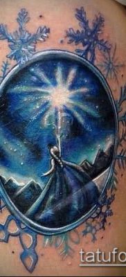 280 -as tetováló tükör - a minta exkluzív változata, amely sikeresen használható a Vénusz tükrének megváltoztatására és tetoválásként való alkalmazására