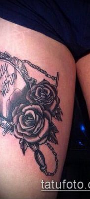 tetováló tükör №234 - a minta exkluzív változata, amely jól használható a régi iskola tetováló tükrének megváltoztatására és alkalmazására