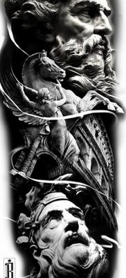 Zeusz tetoválás fotója 2018.08.08. №015 - Zeusz tetoválás -