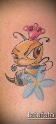 татуировка жасмин # 787 - изключителна версия на модела, който може успешно да се използва за преразглеждане и приложение като жасминова татуировка на ключицата