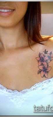 татуировка жасмин номер 116 - готина версия на модела, която може да се използва добре за промяна и нанасяне като жасминова татуировка на крака