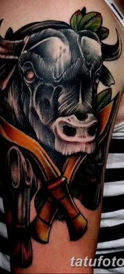 fotó a Bika tetoválásról, 2017.10.21. 006. sz. - Bika tatu -