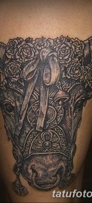 fotó a Bika tetoválásról 2017.10.21 -től №008 - tatu Bika -