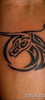 fotó a Bika tetoválásról, 2017.10.21., 009. sz. - Bika tatu -