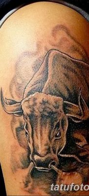 fotó a Bika tetoválásról, 2017.10.21. 011. sz. - Bika tatu -