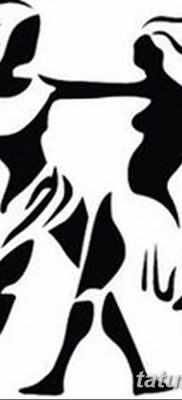 fotó Ikrek állatöv tetováló jele 2017.10.21 -től №026 - Ikrek állatöv tetováló jele