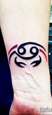 fotó állatöv rák jele 2017.10.21 -én №026 - állatöv rák tetováló jele