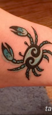 fotó állatöv rák jele 2017.10.21 -én №010 - állatöv rák tetováló jele