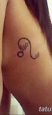 fotó Oroszlán állatöv tetováló jele 2017.10.21 -től №002 - Oroszlán állatöv tetováló jele