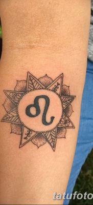 fotó Oroszlán állatövi tetoválásjel 2017.10.21 -től №004 - Oroszlán állatöv tetováló jele