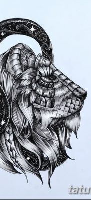 fotó Oroszlán állatöv tetováló jele 2017.10.21 -től №026 - Oroszlán állatöv tetováló jele