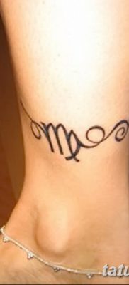 fotó a Szűz állatöv tetováló jele 2017.10.21 -től №013 - a Szűz állatöv tetováló jele