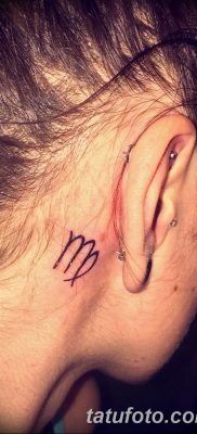 fotó a Szűz állatöv tetováló jele 2017.10.21 -től №018 - a Szűz állatöv tetováló jele