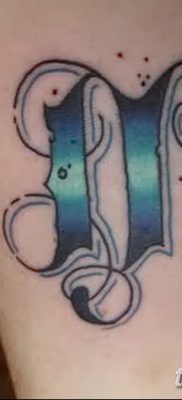 fotó a Szűz állatöv tetováló jele 2017.10.21 -től №010 - a Szűz állatöv tetováló jele