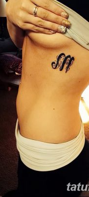 fotó tetováló jel a Skorpió állatövtől 2017.10.21 -től №020 - a Skorpió állatöv tetováló jele