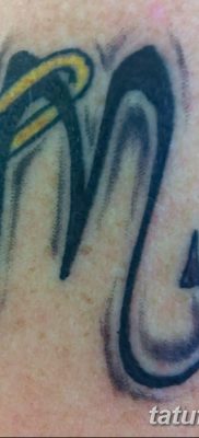 fotó Skorpió állatöv tetováló jele 2017.10.21 -től №002 - Skorpió állatöv tetováló jele