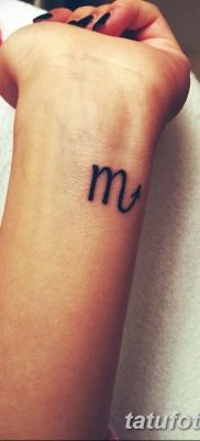 fotó Skorpió állatöv tetováló jele 2017.10.21 -től №009 - Skorpió állatöv tetováló jele