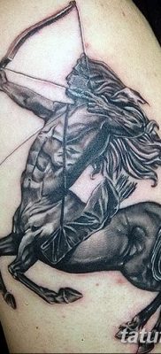 fotó a Nyilas állatöv tetováló jele 2017.10.21 -től №011 - a nyilas állatöv tetováló jele