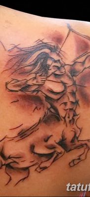 fotó a Nyilas állatöv tetováló jele 2017.10.21 -től №015 - a nyilas állatöv tetováló jele