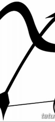 fotó tetováló jel a Nyilas állatövből 2017.10.21 -től №001 - a Nyilas állatöv tetováló jele