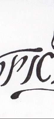 fotó tetoválásjel a Bak állatövről 2017.10.21 -től №001 - Bak állatöv jelképe