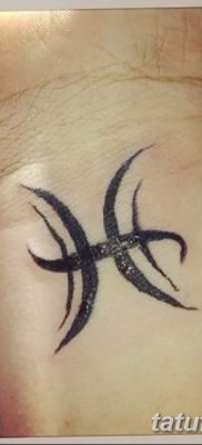 fotó Halak horoszkóp tetoválójel 2017.10.21 -től №014 - Halak horoszkóp tetováló jele