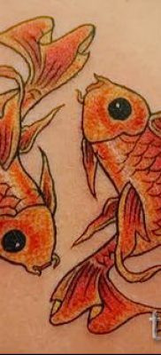 Aranyhal tetoválás fotója a tetoválás tervezéséről szóló cikkhez - tatufoto.ru - 42