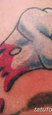 fotó egy fogtetoválásról, kelte: 2017. 09. 13. №129 - tetoválásfog -