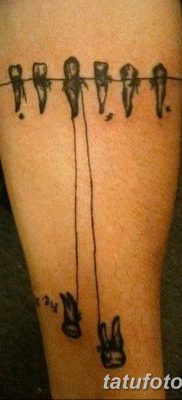 fotó egy fogtetoválásról, kelte: 2017.09.13. №012 - tetovált fog -