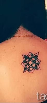 fotó a Svarog csillag tetoválásról, 2018. 06. 06. №089 - Svarog csillag tetoválása -
