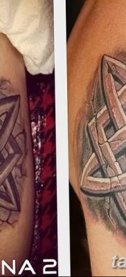 fotó a Svarog csillag tetoválásról, 2018. 06. 06. №065 - Svarog csillag tetoválása -