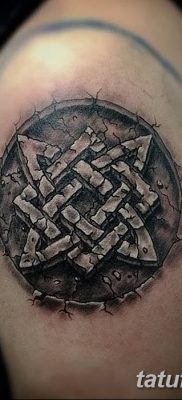 fotó a Svarog csillag tetoválásról, 2018. 06. 06. №062 - Svarog csillag tetoválása -