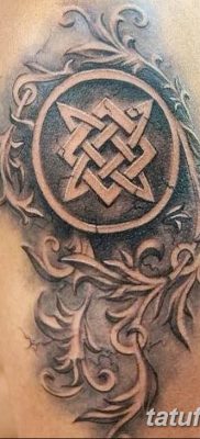 fotó a Svarog csillag tetoválásról, 2018. 06. 06. №052 - Svarog csillag tetoválása -