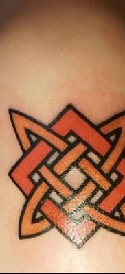 fotó a Svarog csillag tetoválásról, 2018. 06. 06. №041 - Svarog csillag tetoválása -