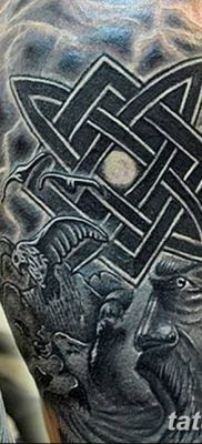 fotó a Svarog csillag tetoválásról, 2018. 06. 06. №040 - Svarog csillag tetoválása -