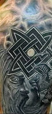 fotó a Svarog csillag tetoválásról, 2018. 06. 06. №036 - Svarog csillag tetoválása -