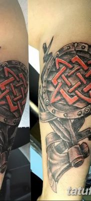 fotó a Svarog csillag tetoválásról, 2018. 06. 06. №034 - Svarog csillag tetoválása -