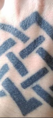 fotó a Svarog csillag tetoválásról, 2018. 06. 06. №027 - Svarog csillag tetoválása -