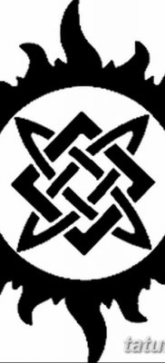 fotó a Svarog csillag tetoválásról, 2018.06.08., 005 - Svarog csillag tetoválása -